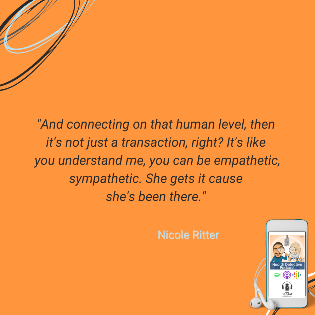 AN FDN, ENTREPRENEURSHIP, MARKETING, NOT JUST A TRANSACTION, HUMAN CONNECTION, SYMPATHY, EMPATHY, FDN, FDNTRAINING, HEALTH DETECTIVE PODCAST