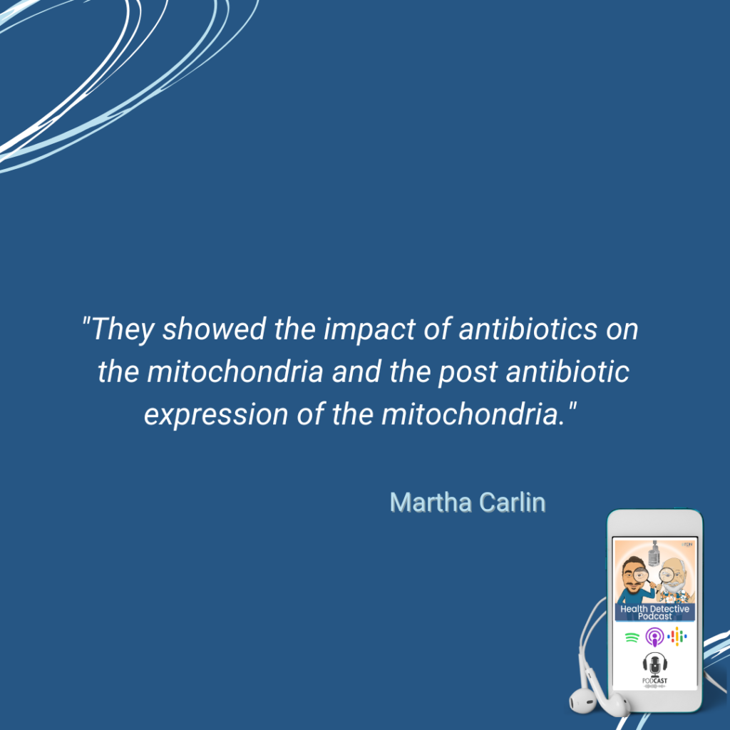 A GUT PROBLEM, ANTIBIOTICS IMPACT ON MITOCHONDRIA, AND POST ANTIBIOTIC EXPRESSION OF THE MITOCHONDRIA, FDN, FDNTRAINING, HEALTH DETECTIVE PODCAST