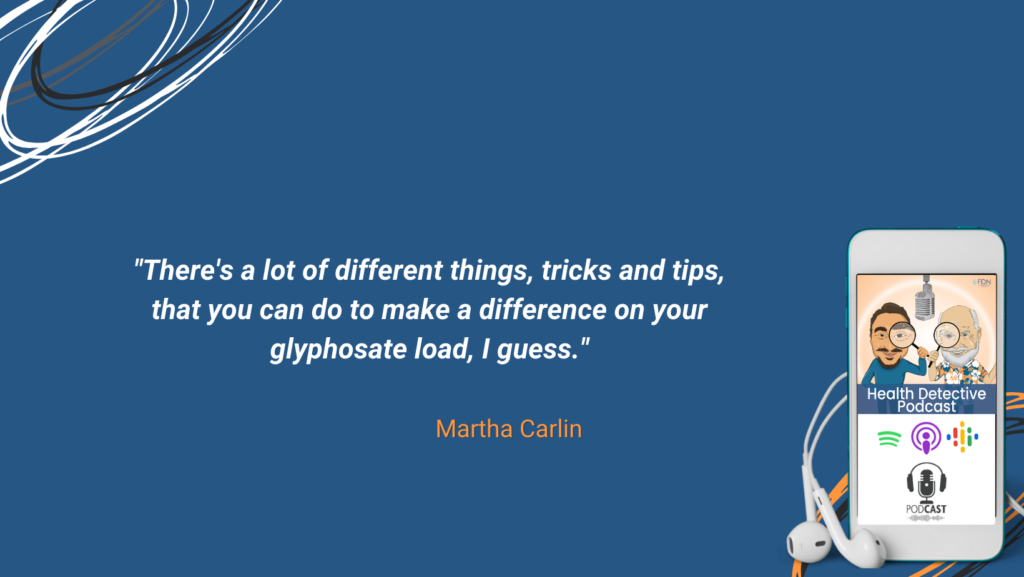 TIPS AND TRICKS TO AFFECT THE GLYPHOSATE LOAD ON THE BODY, FDN, FDNTRAINING, HEALTH DETECTIVE PODCAST, A GUT PROBLEM