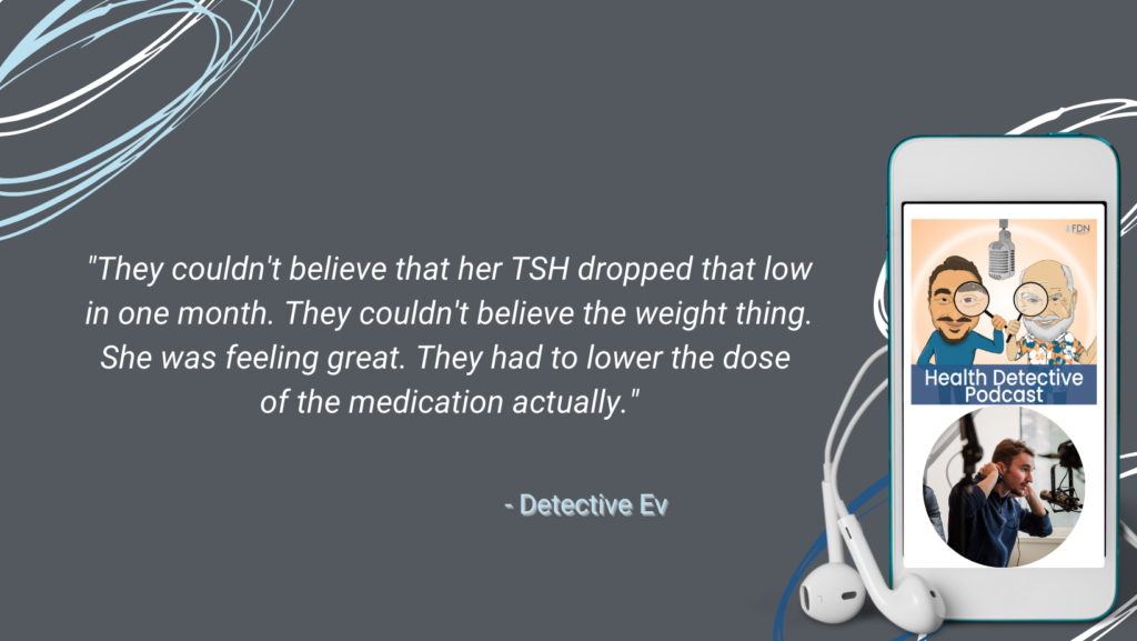 FOOD SENSITIVITY TESTING, MRT, ONE MONTH, GREAT RESULTS, WEIGHT LOSS, FEEL GREAT, TSH DROPPED, FDN, FDNTRAINING, HEALTH DETECTIVE PODCAST