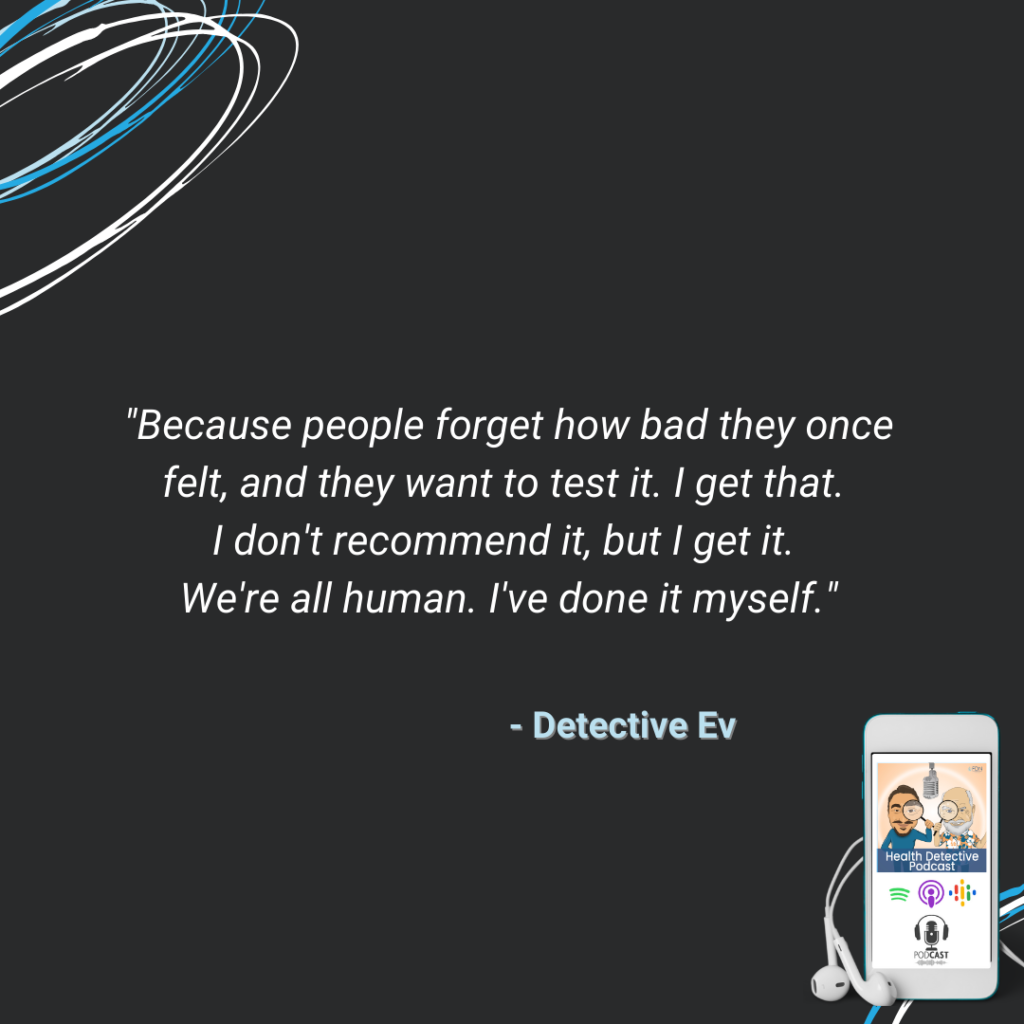 FOOD SENSITIVITY, TEST THE SENSITIVITY, EAT GLUTEN, NOT WORTH THE RESULT, IMMUNE RESPONSE, FDN, FDNTRAINING, HEALTH DETECTIVE PODCAST