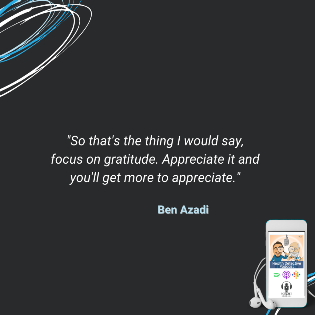 FOCUS ON GRATITUDE, APPRECIATE, 200TH EPISODE, FDN, FDNTRAINING, HEALTH DETECTIVE PODCAST