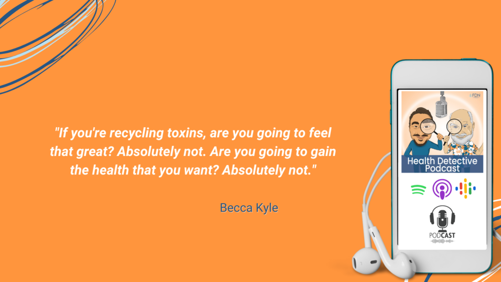 RECYCLING TOXINS IN THE BODY, NO HEALTH, FEEL BAD, FDN, FDNTRAINING, HEALTH DETECTIVE PODCAST
