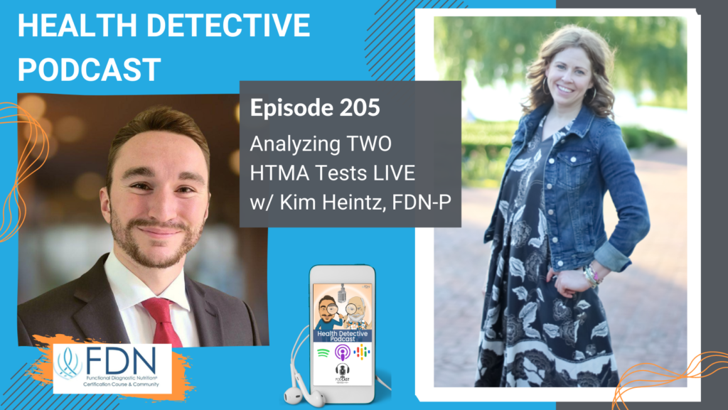 HORIZONTAL HEADSHOT, KIM HEINTZ, HTMA TESTS, FDN, FDNTRAINING, HEALTH DETECTIVE PODCAST