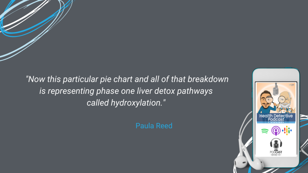 THE DUTCH TEST, PIE CHART, BREAKDOWN, PHASE ONE LIVER DETOX, HYDROXYLATION, FDN, FDNTRAINING, HEALTH DETECTIVE PODCAST