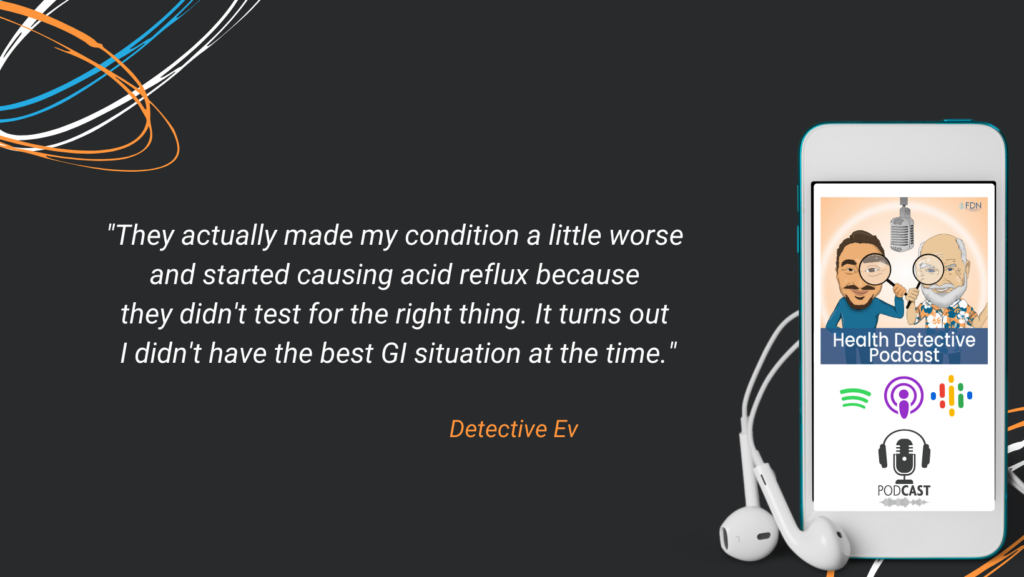 MADE MY ISSUES A BIT WORSE, DIDN'T TEST FOR THE RIGHT THING, HAD GI ISSUES, FDN, FDNTRAINING, HEALTH DETECTIVE PODCAST