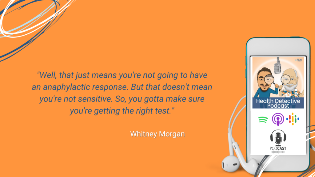 GET THE RIGHT TEST, THE WHEAT ZOOMER, ANAPHYLACTIC RESPONSE, SENSITIVE, SENSITIVITY TESTING, FDN, FDNTRAINING, HEALTH DETECTIVE PODCAST