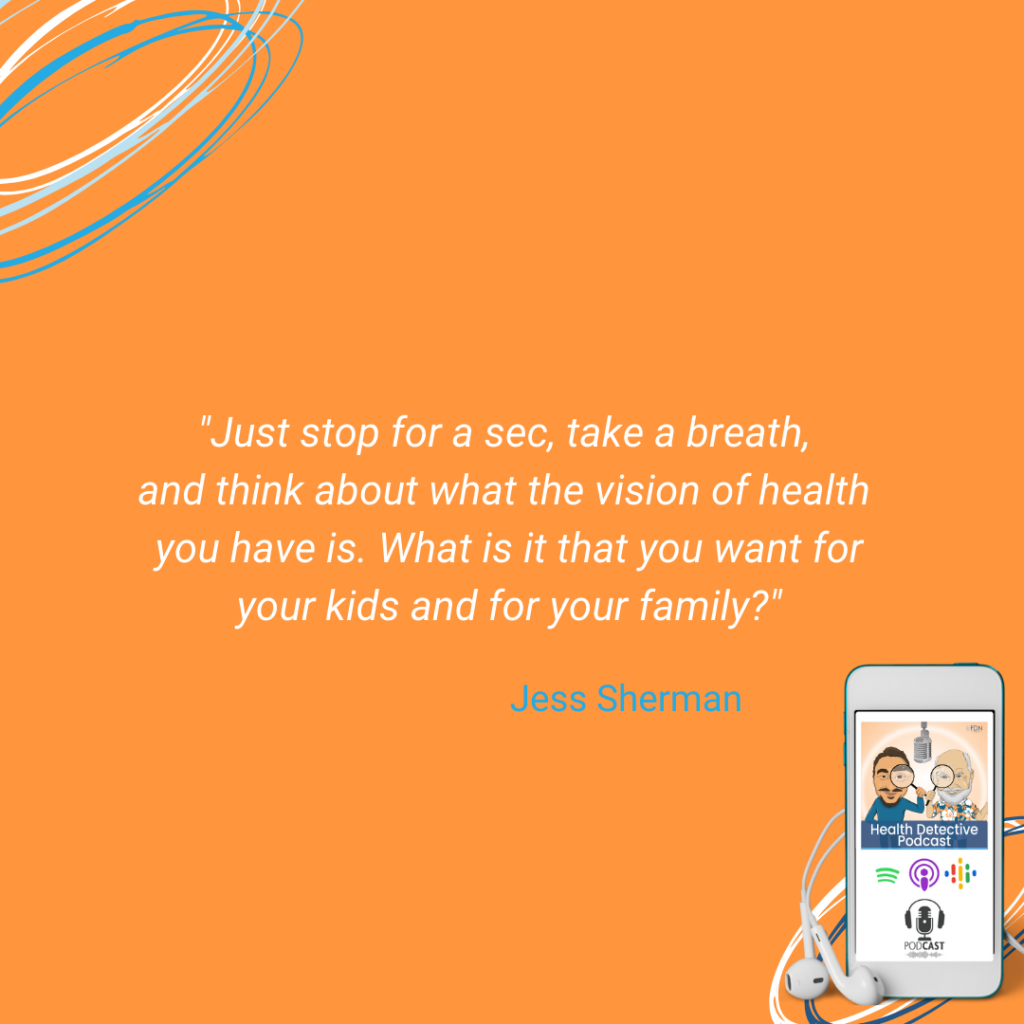 200TH EPISODE PART 3, STOP, TAKE A BREAK, DISCUSS YOUR VISION OF HEALTH, WHAT YOU WANT FOR YOUR KIDS AND FAMILY, FDN, FDNTRAINING, HEALTH DETECTIVE PODCAST, SIGNATURE PODCAST QUESTION