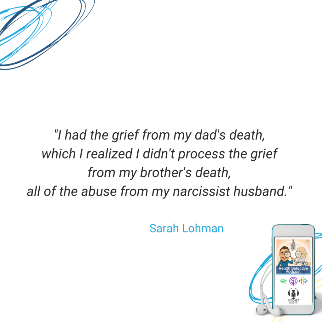 *THYROID PROBLEMS, STRESS, GRIEF, PROBLEMED MARRIAGE, FDN, FDNTRAINING, HEALTH DETECTIVE PODCAST