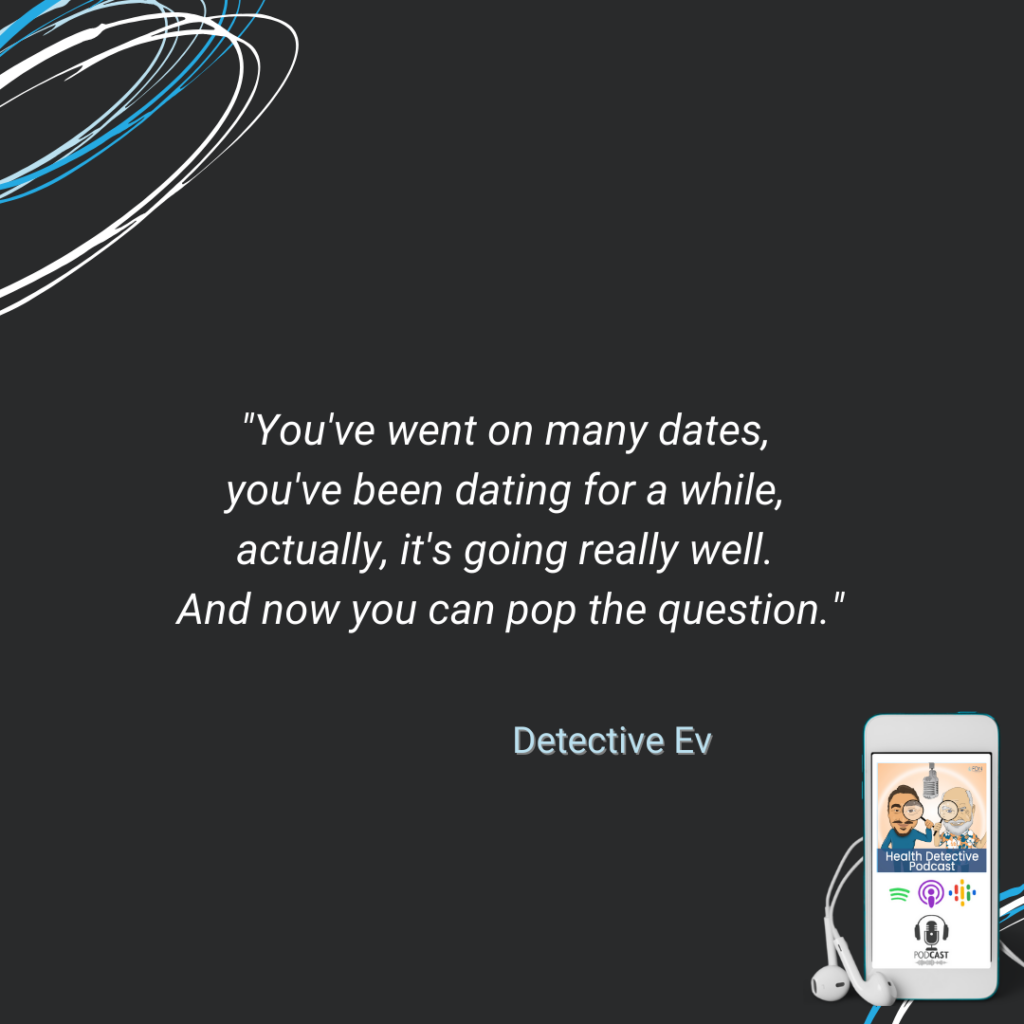 DATING, POP THE QUESTION, BANKING AND MARKETING, BUSINESS, MAKING MONEY, STRATEGIES, FDN, FDNTRAINING, HEALTH DETECTIVE PODCAST