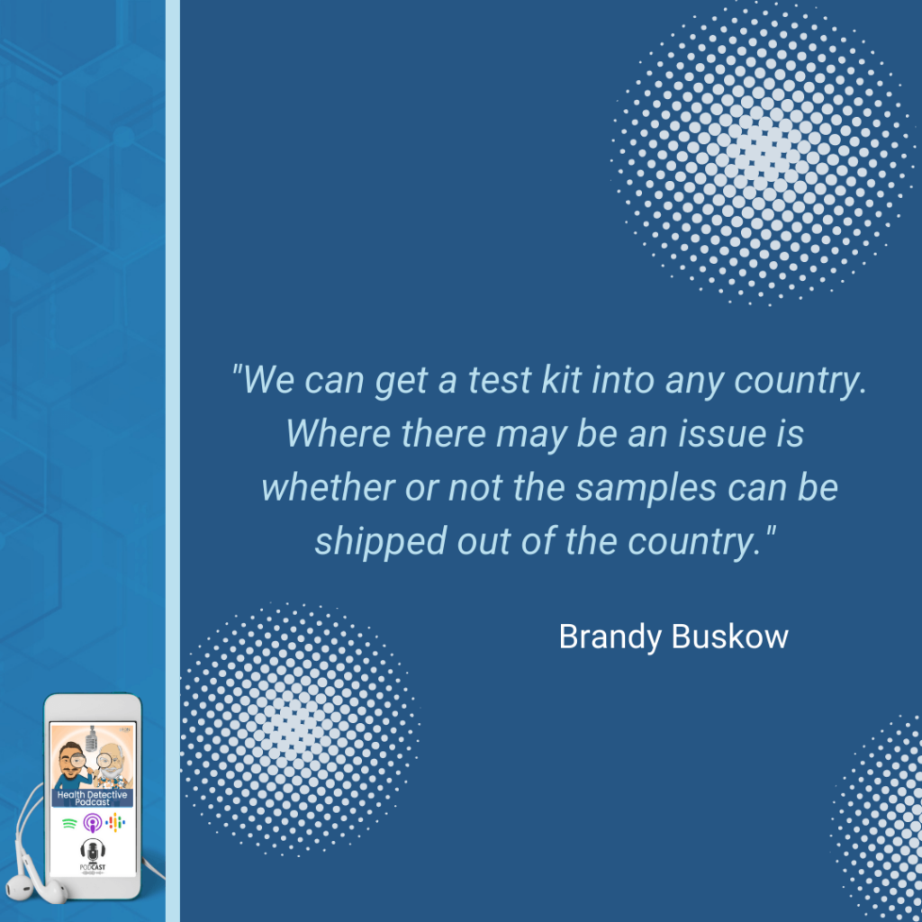 FDN AROUND THE WORLD, SHIP TESTS IN ANY COUNTRY, PROBLEM SOMETIMES WITH SHIPPING SAMPLES OUT OF CERTAIN COUNTRIES, FDN, FDNTRAINING, HEALTH DETECTIVE PODCAST