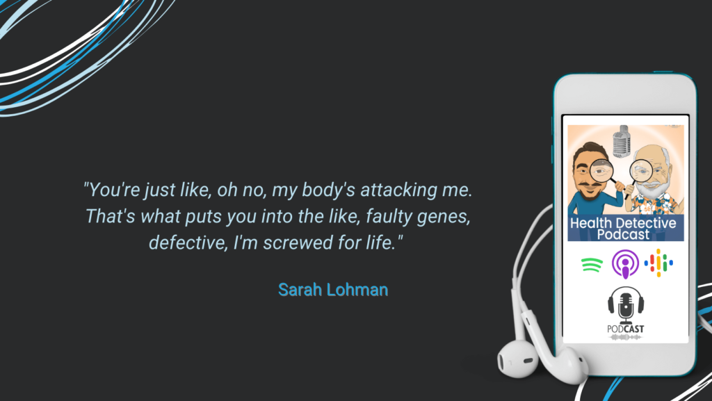 *THYROID PROBLEMS, AUTOIMMUNE, HASHIMOTO'S, FAULTY GENES, I'M SCREWED, FDN, FDNTRAINING, HEALTH DETECTIVE PODCAST, MINDSET