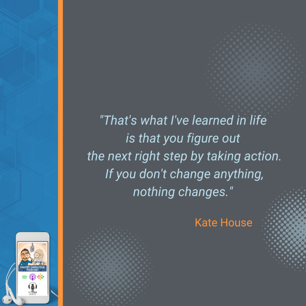 PERSONAL DEVELOPMENT, FIGURE OUT NEXT STEP BY TAKING ACTION, IF YOU DON'T CHANGE ANYTHING NOTHING CHANGES, FDN, FDNTRAINING, HEALTH DETECTIVE PODCAST