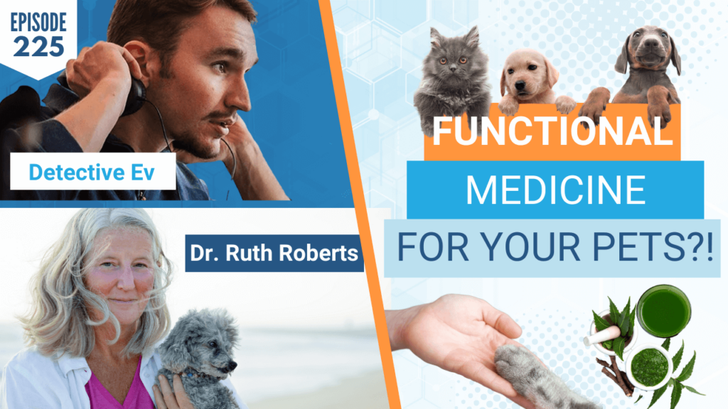 HORIZONTAL HEADSHOT, DR. RUTH ROBERTS, FUNCTIONAL MEDICINE FOR YOUR PETS, FDN, FDNTRAINING, HEALTH DETECTIVE PODCAST