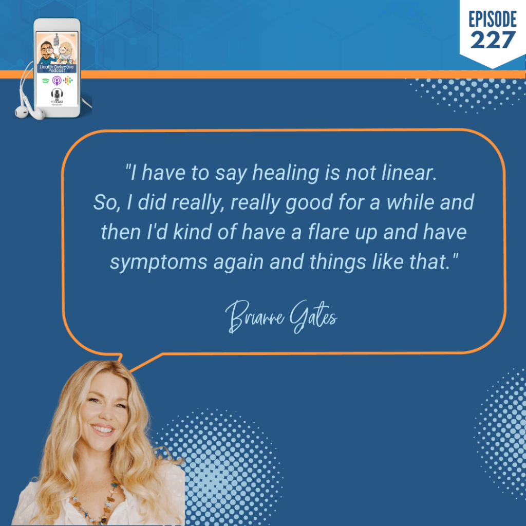 HEALING IS NOT LINEAR, FLARE UPS, SYMPTOMS, LINGERING LYME DISEASE, FDN, FDNTRAINING, HEALTH DETECTIVE PODCAST, HEALTH JOURNEY