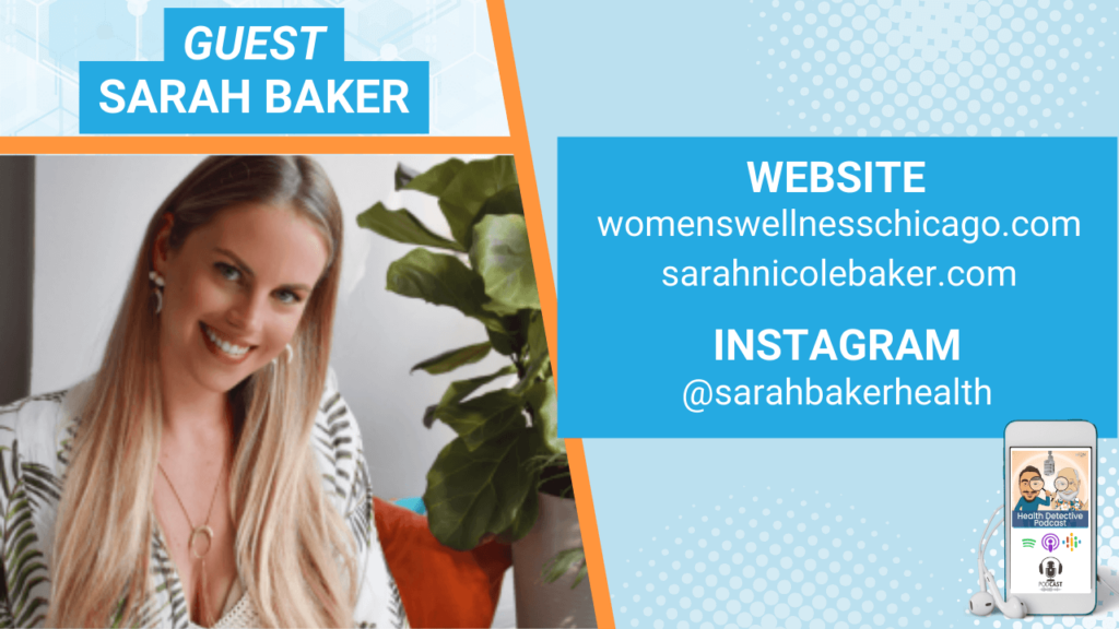 WHERE TO FIND SARAH BAKER, HASHIMOTO'S AND DIGESTIVE ISSUES, FDN, FDNTRAINING, HEALTH DETECTIVE PODCAST