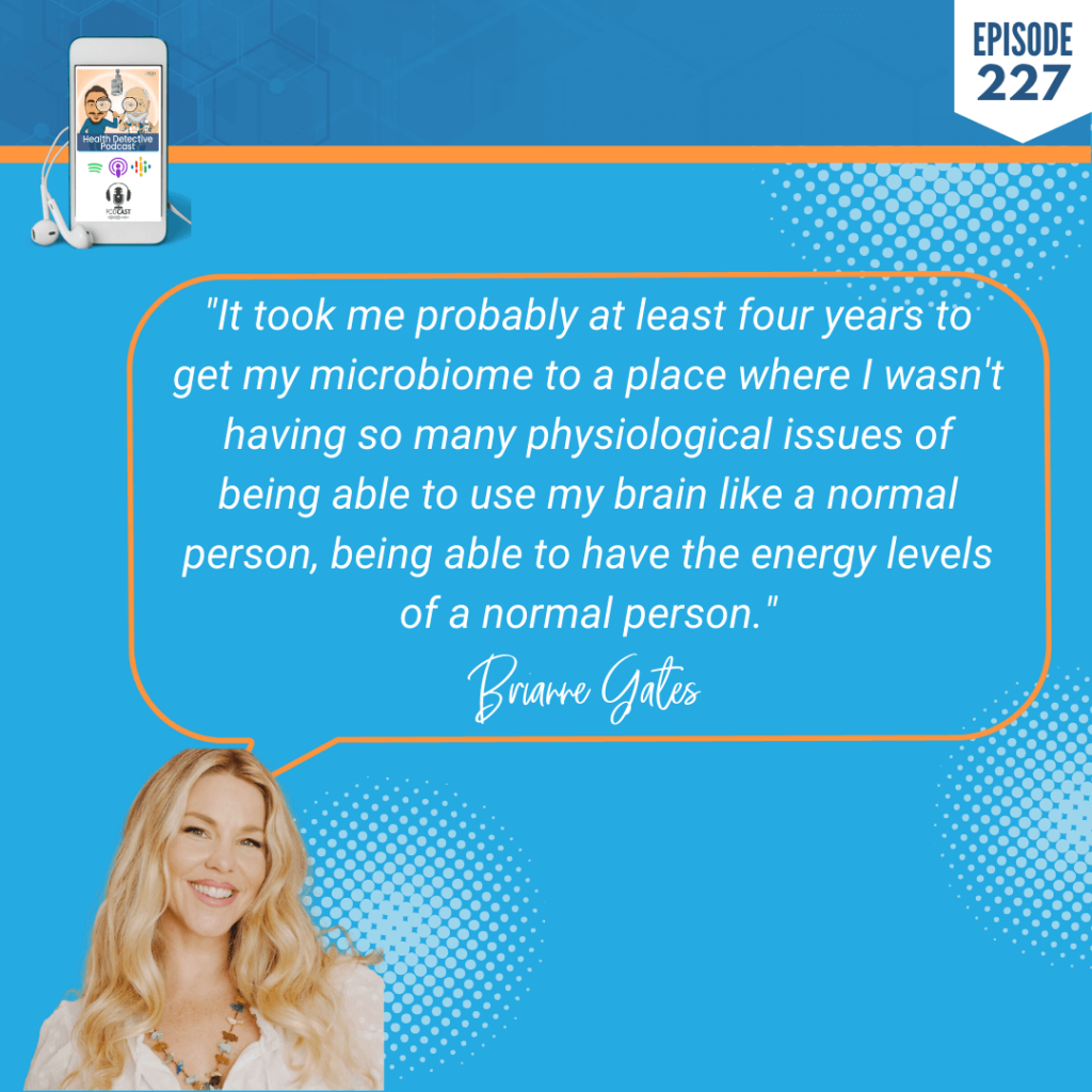 HEAL THE GUT, LINGERING LYME DISEASE, MICROBIOME, PHYSIOLOGICAL SYMPTOMS, NORMAL, ENERGY LEVELS, FDN, FDNTRAINING, HEALTH DETECTIVE PODCAST, HEALTH JOURNEY