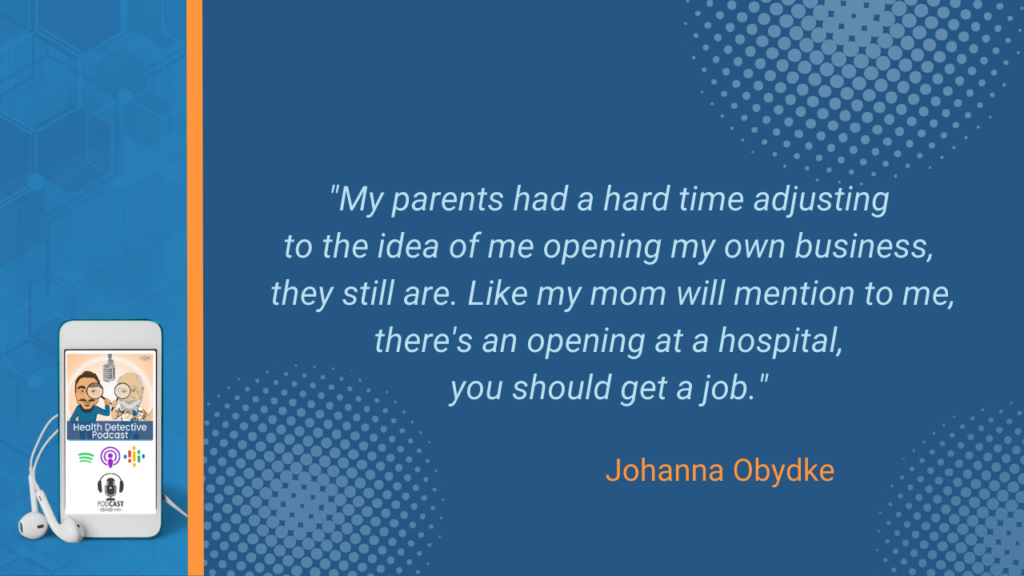 OWNING OWN BUSINESS, YOUNG ENTREPRENEUR, PARENTS ADJUSTING, WANTING A REAL JOB FOR DAUGHTER, FDN, FDNTRAINING, HEALTH DETECTIVE PODCAST