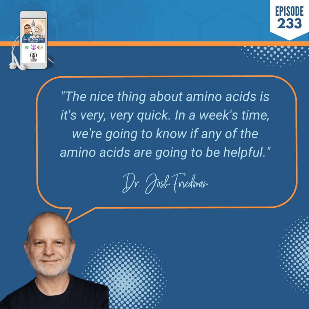 AMINO ACID THERAPY, MENTAL HEALTH, QUICK, EFFECTIVE, HELPFUL, FDN, FDNTRAINING, HEALTH DETECTIVE PODCAST