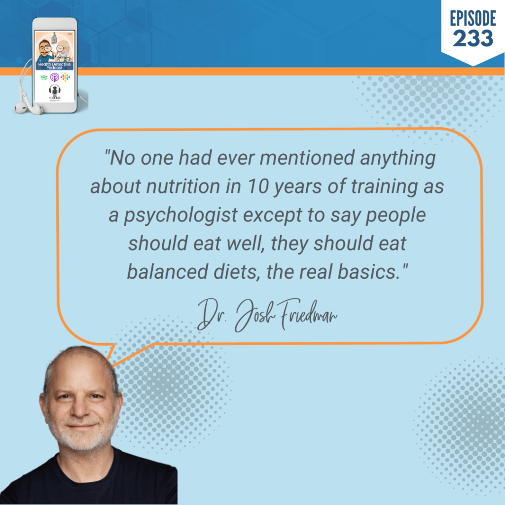 AMINO ACID THERAPY, MENTAL HEALTH, NUTRITION, PSYCHOLOGIST, TRAINING, EAT BALANCED DIET, BASICS, FDN, FDNTRAINING, HEALTH DETECTIVE PODCAST