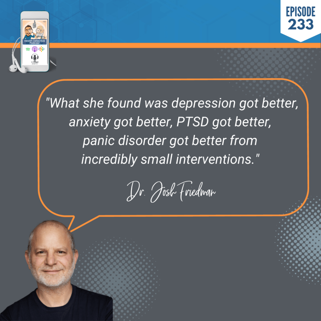 DEPESSION, ANXIETY, PTSD, PANIC DISORDER, GOT BETTER, HEALING, RELIEF, AMINO ACID THERAPY, MENTAL HEALTH, FDN, FDNTRAINING, HEALTH DETECTIVE PODCAST