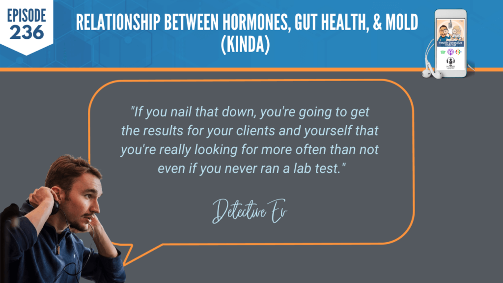 A RELATIONSHIP, HORMONES, GUT HEALTH, MOLD, RESULTS, DRESS PROTOCOL, LAB TEST, FDN, FDNTRAINING, HEALTH DETECTIVE PODCAST