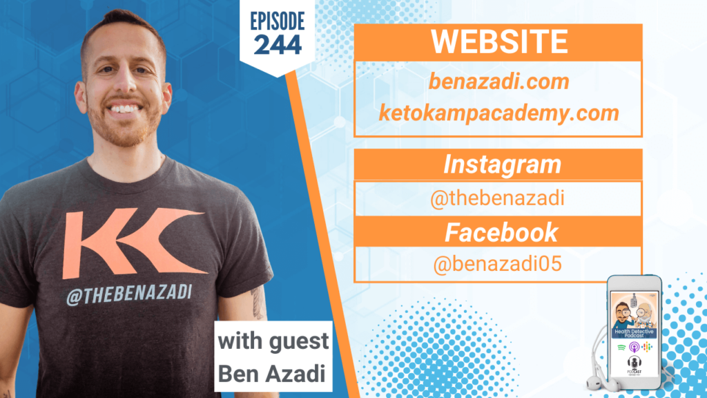 WHERE TO FIND BEN AZADI, PERSONAL RESPONSIBILITY, FDN, FDNTRAINING, HEALTH DETECTIVE PODCAST