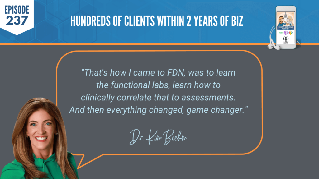 HUNDREDS OF CLIENTS, CAME TO FDN, CLINCALLY CORRELATE, ASSESS LABS, FDN, FDNTRAINING, HEALTH DETECTIVE PODCAST
