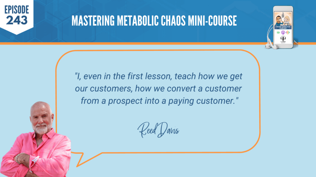MASTERING METABOLIC CHAOS, MINI COURSE, CUSTOMERS, CONVERT PROSPECTS TO PAYING CLIENTS, FDN, FDNTRAINING, HEALTH DETECTIVE PODCAST