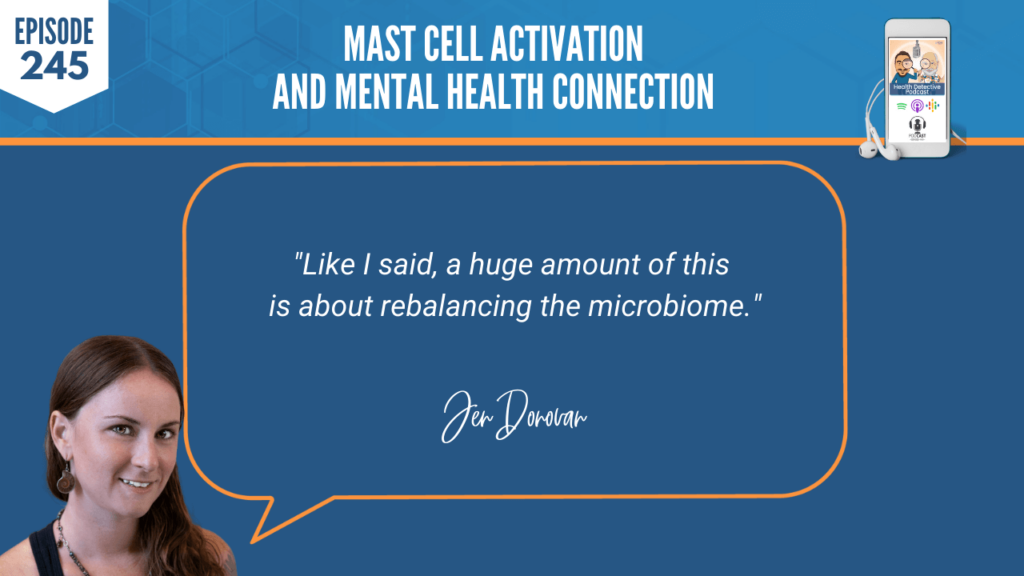 MAST CELL ACTIVATION, MENTAL HEALTH CONNECTION, PHYSCIAL HEALTH, FDN, FDNTRAINING, HEALTH DETECTIVE PODCAST, DIAGNOSTIC, MAST CELL ACTIVATION SYNDROME, HOLISTIC ROUTE, REBALANCE THE MICROBIOME