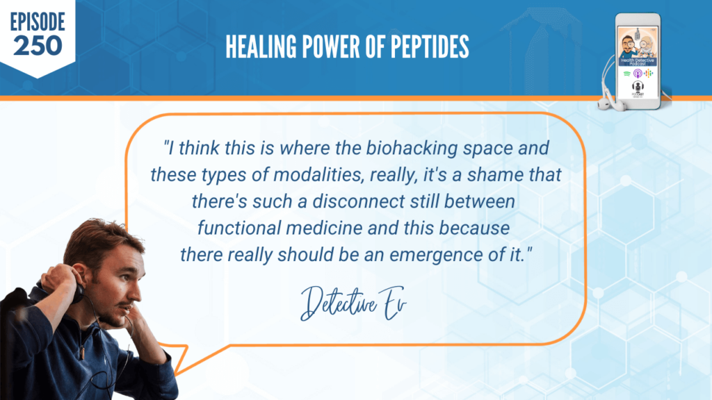 PEPTIDES, HEALING POWER OF PEPTIDES, AWAIS SPALL, DETECTIVE EV, FDN, FDNTRAINING, HEALTH DETECTIVE PODCAST, HEALTH, AMINO ACID CHAINS, BIOHACKING SPACE, BIOHACK, MODALITIES, DISCONNECT, EMERGENCE