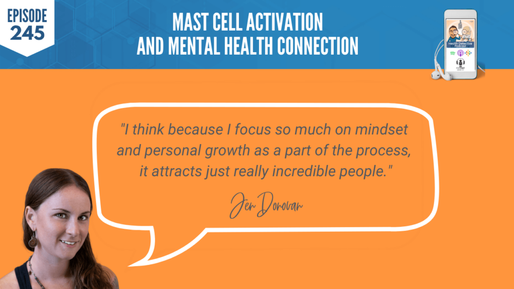 MAST CELL ACTIVATION, MENTAL HEALTH CONNECTION, PHYSCIAL HEALTH, FDN, FDNTRAINING, HEALTH DETECTIVE PODCAST, DIAGNOSTIC, MAST CELL ACTIVATION SYNDROME, HOLISTIC ROUTE, MINDSET, PERSONAL GROWTH, INCREDIBLE PEOPLE