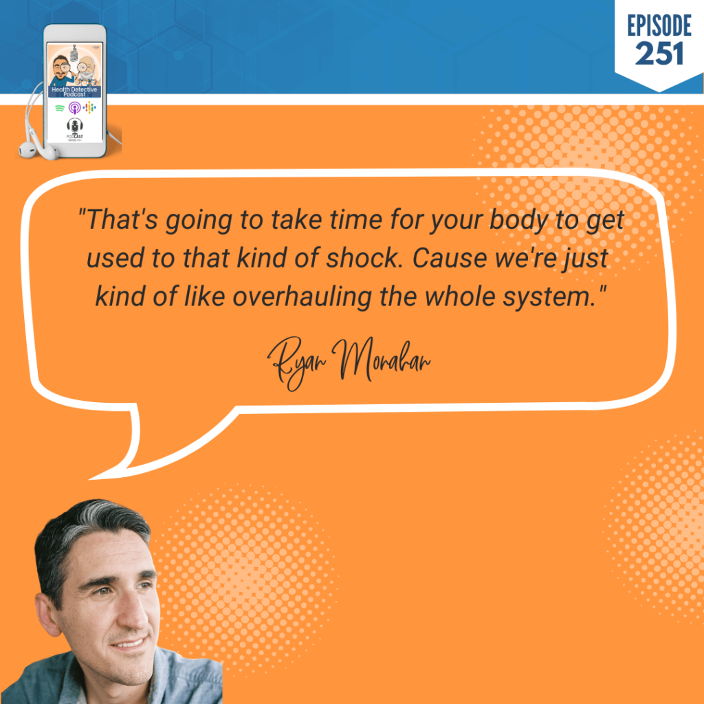 A PERFECT FDN STORY, RYAN MONAHAN, THYROID, MOLD, SUCCESS, BUSINESS, NICHE, FDN, FDNTRAINING, HEALTH DETECTIVE PODCAST, REFERRAL-BASED, TAKES TIME, HEALING, SHOCK, OVERHAULING, SYSTEM