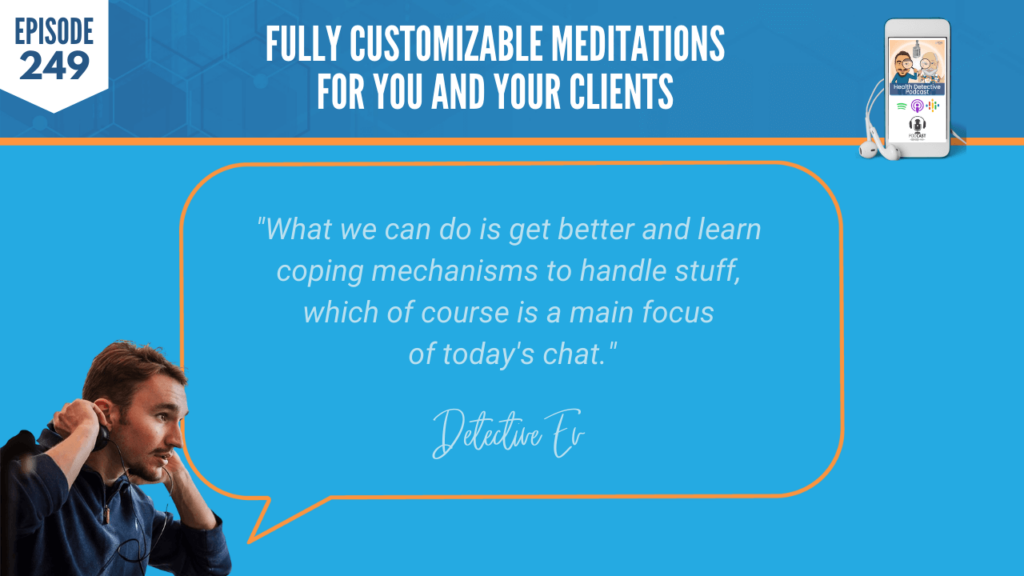 CUSTOMIZABLE MEDITATIONS, DAVID GULL, OGIMI, AI, HEALTH, OPTIMIZATION, HELP OTHERS, DEEPEN MEDITATION PRACTICE, COPING MECHANISMS, HANDLE STUFF, STRESS, MAIN FOCUS