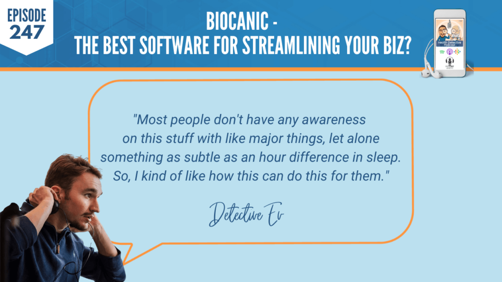 JEREMY MALECHA, BIOCANIC, FDN, FDNTRAINING, HEALTH DETECTIVE PODCAST, AWARENESS, MAJOR THINGS, SUBTLE, SLEEP