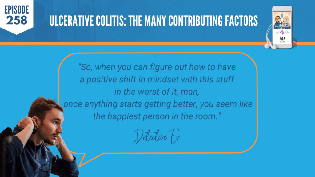 ULCERATIVE COLITIS, TINA HAUPERT, CARROTSNCAKE, STRESS, HEALTH, COACHING, FDN, FDNTRAINING, HEALTH DETECTIVE PODCAST, CURRENT STATE, HEALTH JOURNEY, DIAGNOSIS, FIGURE OUT, POSITIVE MINDSHIFT, MINDSET, GETTING BETTER, HAPPY, HAPPIEST PERSON