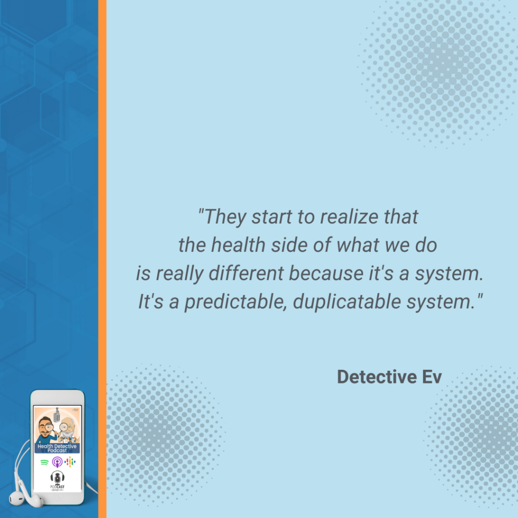 HEALTH COACHES STRUGGLE, BUSINESS, FDN, FDNTRAINING, HEALTH DETECTIVE PODCAST, DETECTIVE EV, HEALTH, WELLNESS, BUSINESS TIPS, HOISTIC, HOLISTIC HEALTH SPACE, SYSTEM, PREDICTABLE, DUPLICATABLE, DIFFERENT