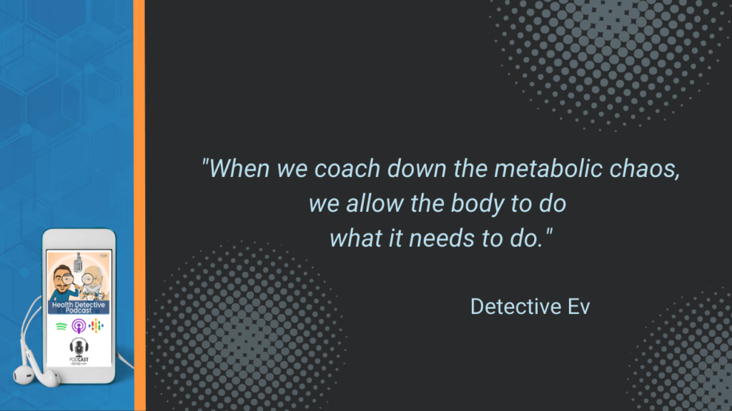 METABOLIC CHAOS, DETECTIVE EV, SERIES, FDN SERIES, HEALTH, HEALTHY LIFESTYLE, FDN SYSTEM, METHODOLOGY, FDN, FDNTRAINING, HEALTH DETECTIVE PODCAST, STRESS, BODY, SPACE TO HEAL, COACH