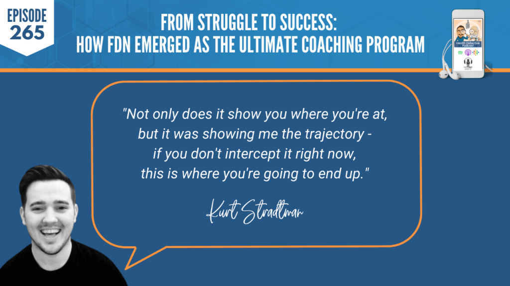 ULTIMATE COACHING PROGRAM, HEALTH COACHING, PRACTITIONER, LAB TESTING, KURT STRADTMAN, EVAN TRANSUE, DETECTIVE EV, FDN, FDNTRAINING, HEALTH DETECTIVE PODCAST, HEALTH, TRAJECTORY, INTERCEPT, CHANGE, MAKE HEALTHY LIFESTYLE CHANGES