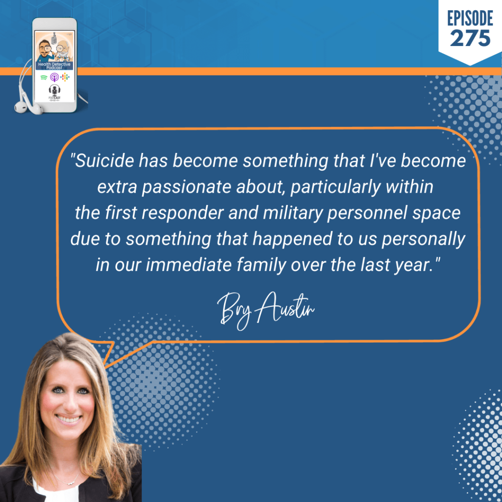 FIRST RESPONDERS, FDN STRATEGIES, BRY AUSTIN, ROOTS HEALTH AND WELLNESS, DETECTIVE EV, EVAN TRANSUE, HEALTH DETECTIVE PODCAST, FDNTRAINING, FDN, HEALTH, HEALTH COACH, CLIENTS, PRACTITIONER, SUICIDE, PASSIONATE, MILITARY PERSONNEL,