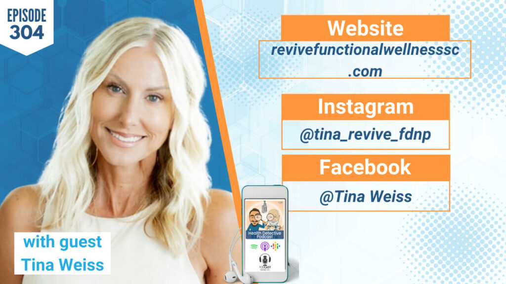 TWO-TIME CANCER SURVIVOR, NATURAL WELLNESS, RN, NURSE, FDNP, FDN PRACTITIONER, HEALTH, WELLNESS, HEALTH AND WELLNESS, HEALTH COACH, REVIVE FUNCTIONAL WELLNESS, TINA WEISS, FDN, FDNTRAINING, HEALTH DETECTIVE PODCAST, EVAN TRANSUE, DETECTIVE EV, ADVOCATE