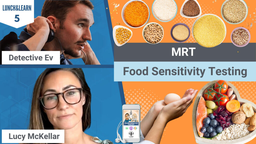 MRT FOOD SENSITIVITY TESTING, FOOD SENSITIVITY TESTING, MRT, FOOD, IMMUNE REACTION, INFLAMMATION, FDN, FDN CERTIFICATION COURSE, FDN CERTIFICIATION, FDNTRAINING, LUNCH&LEARN, DETECTIVE EV, EVAN TRANSUE, LUCY MCKELLAR