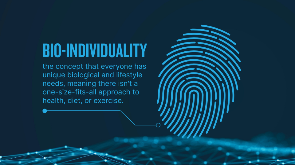bio-individual supplement protocols based on lab results