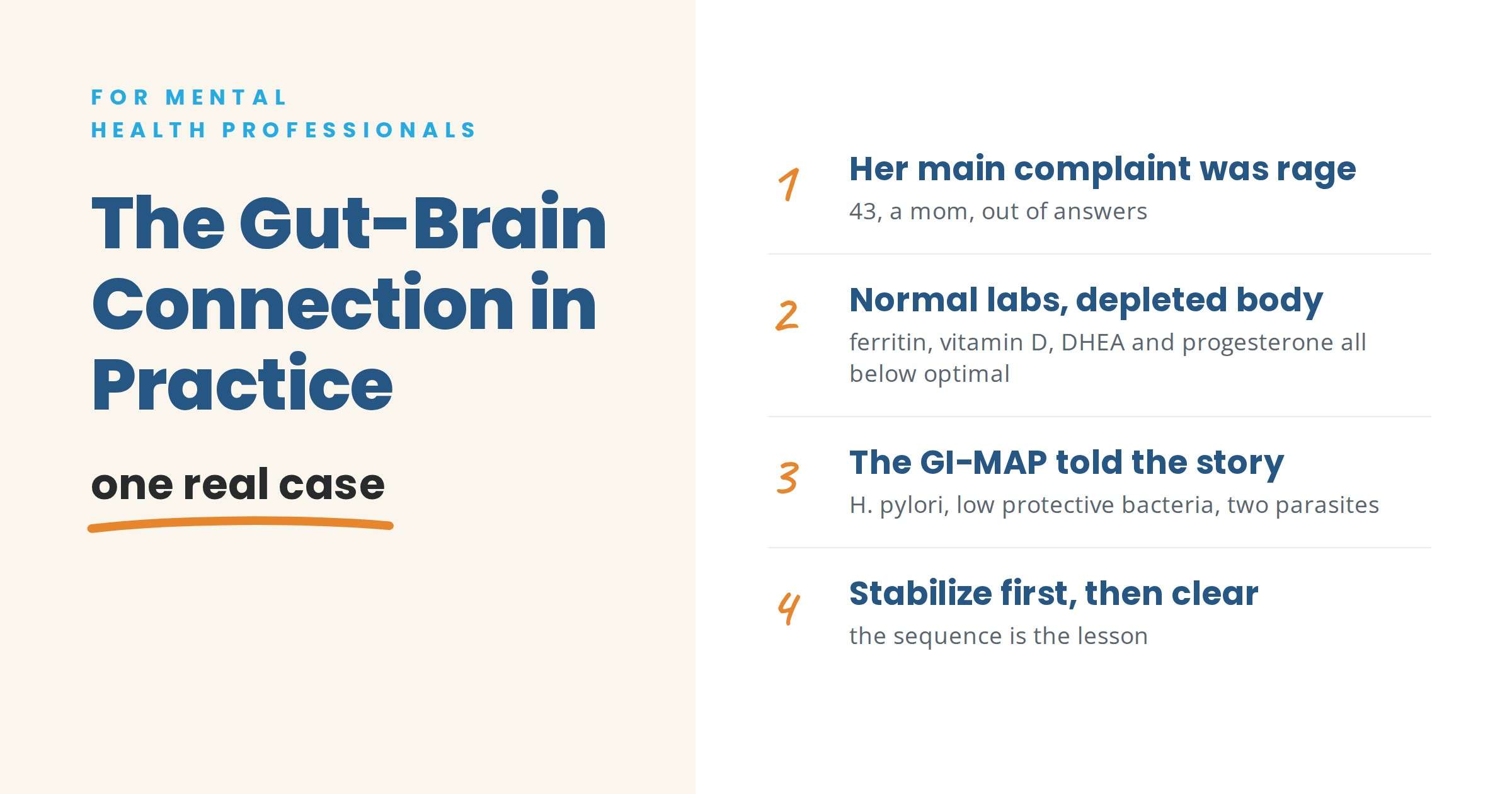gut brain connection case study