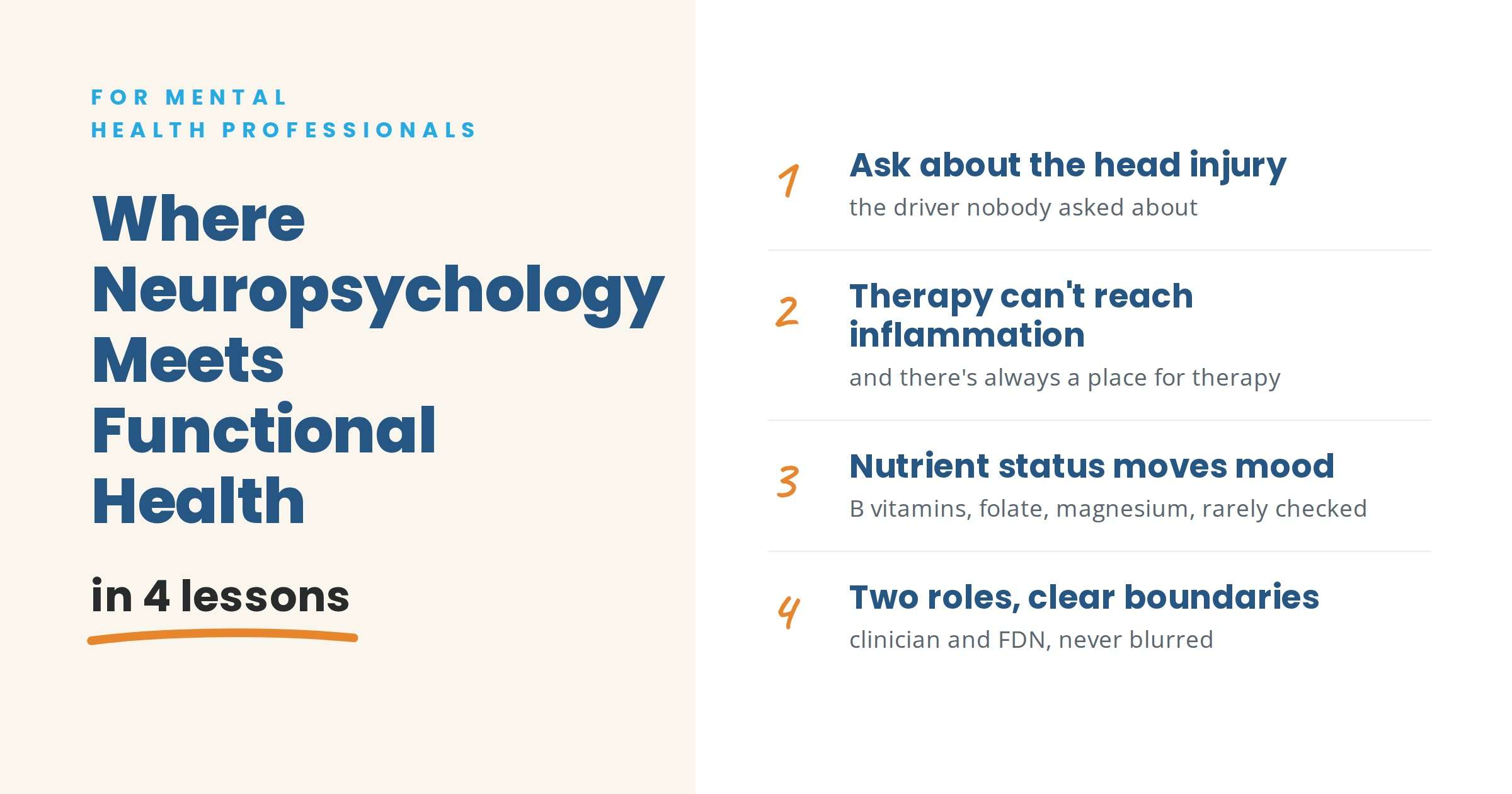 neuropsychology functional health
